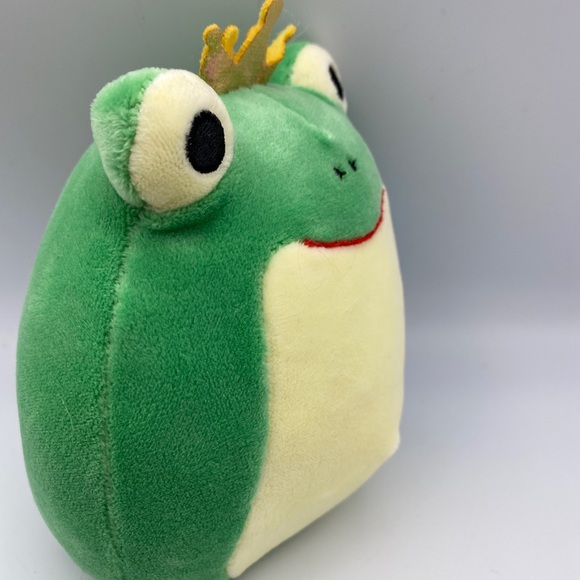 Squishmallow Baratelli Green Frog Prince Crown Walgreens Edition 5" Plush Toy - Picture 7 of 7